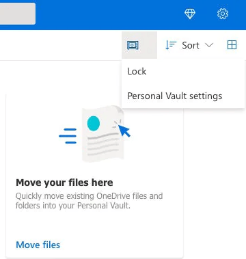 onedrive personal vault feature